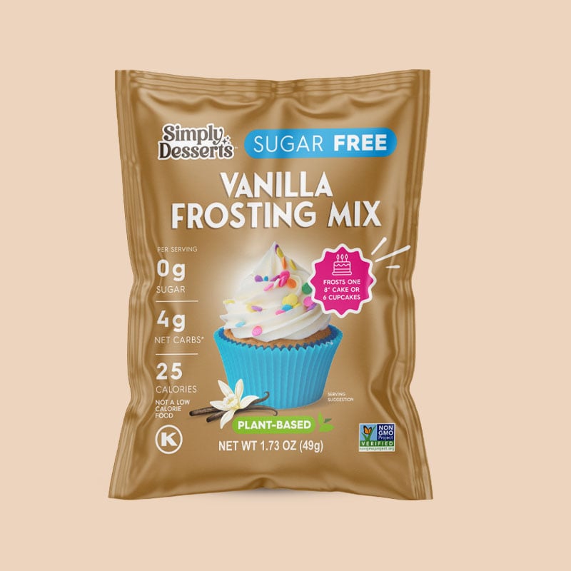 Vanilla Frosting Mix Sachet
