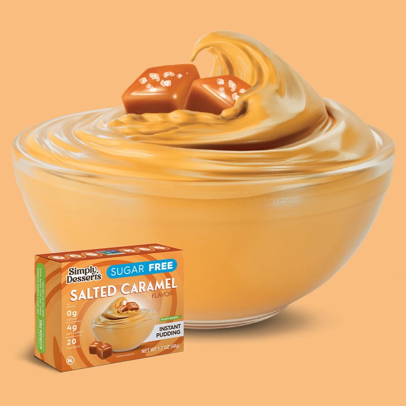 Salted Caramel Pudding